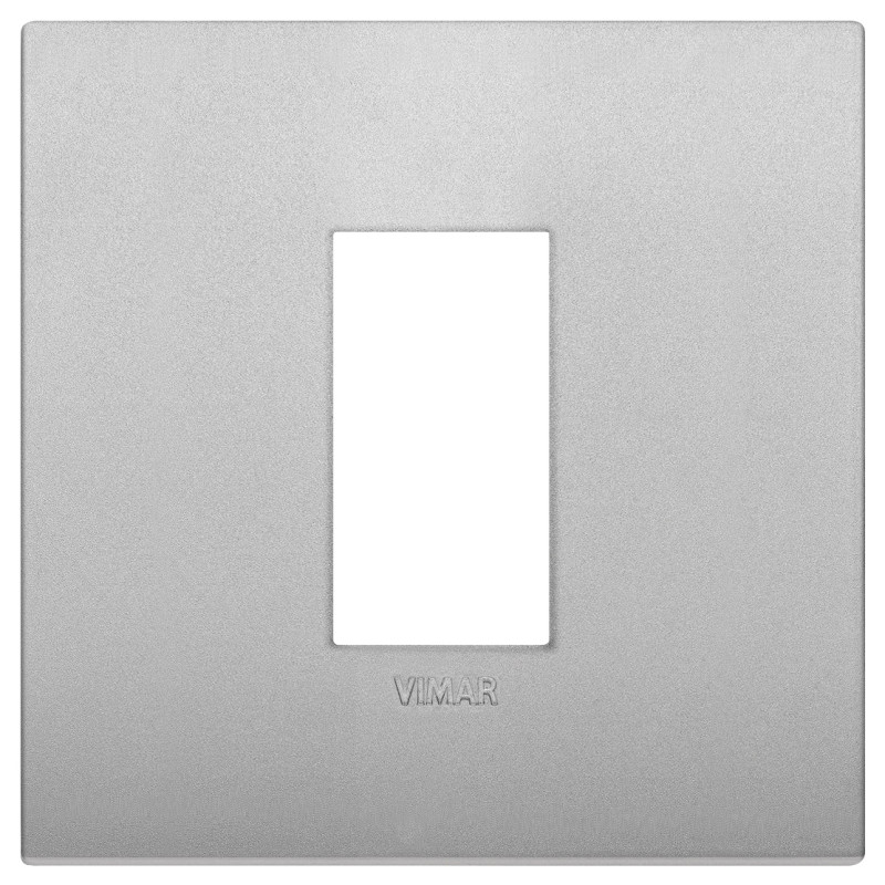 Placca Classic 1M silver matt - Vimar 19641.79