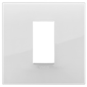 Placca Classic 1M Reflex ghiaccio t.look - Vimar 19641.B66