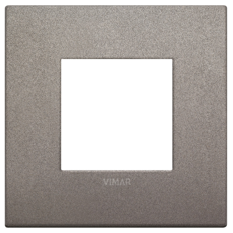 Placca Classic 2M titanio matt - Vimar 19642.04