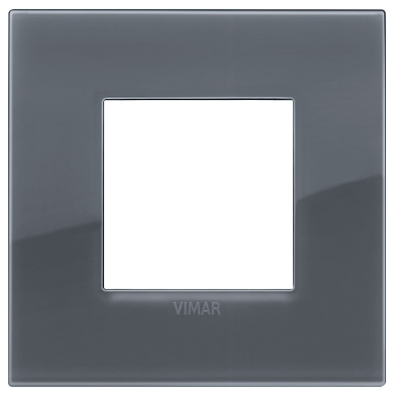 Placca Classic 2M Reflex grigio fum? - Vimar 19642.61