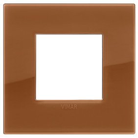 Placca Classic 2M Reflex caramel - Vimar 19642.62