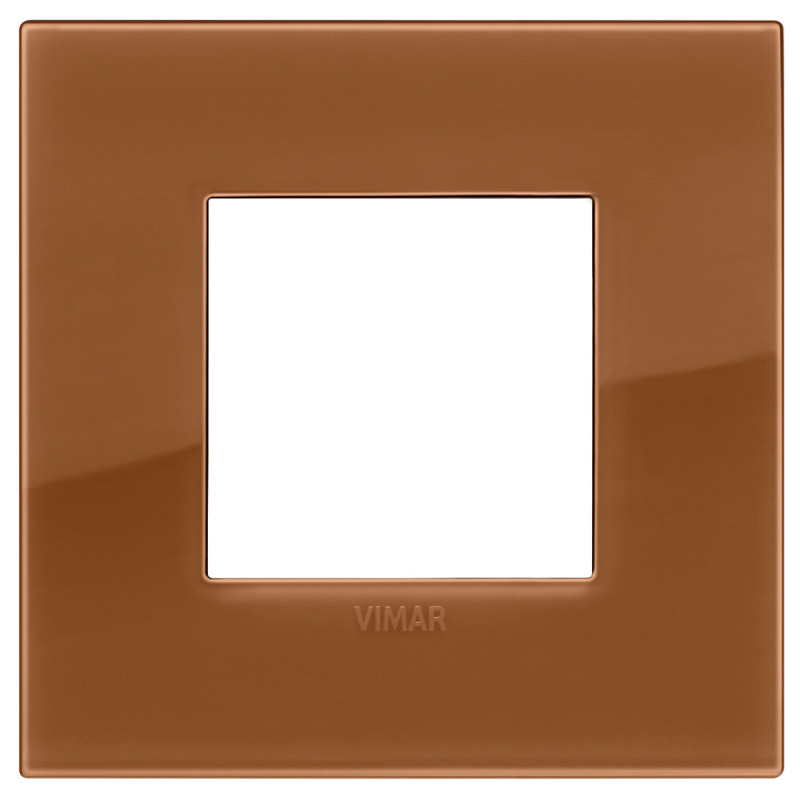 Placca Classic 2M Reflex caramel - Vimar 19642.62
