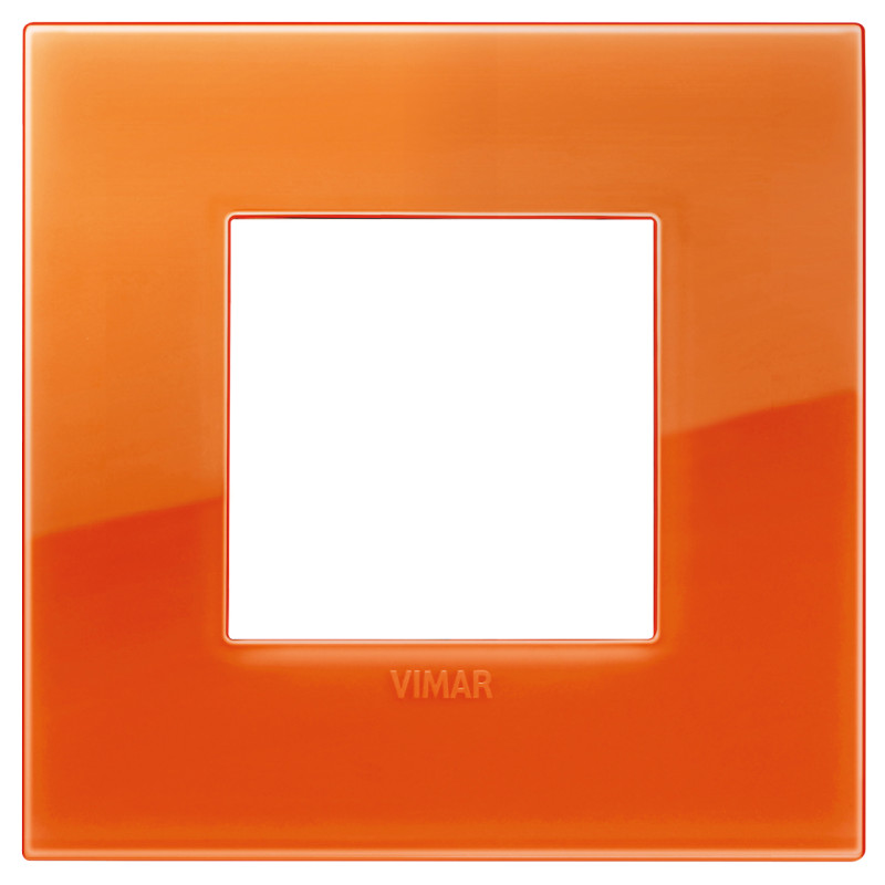 Placca Classic 2M Reflex orange - Vimar 19642.63