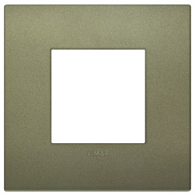 Placca Classic 2M verde matt - Vimar 19642.77