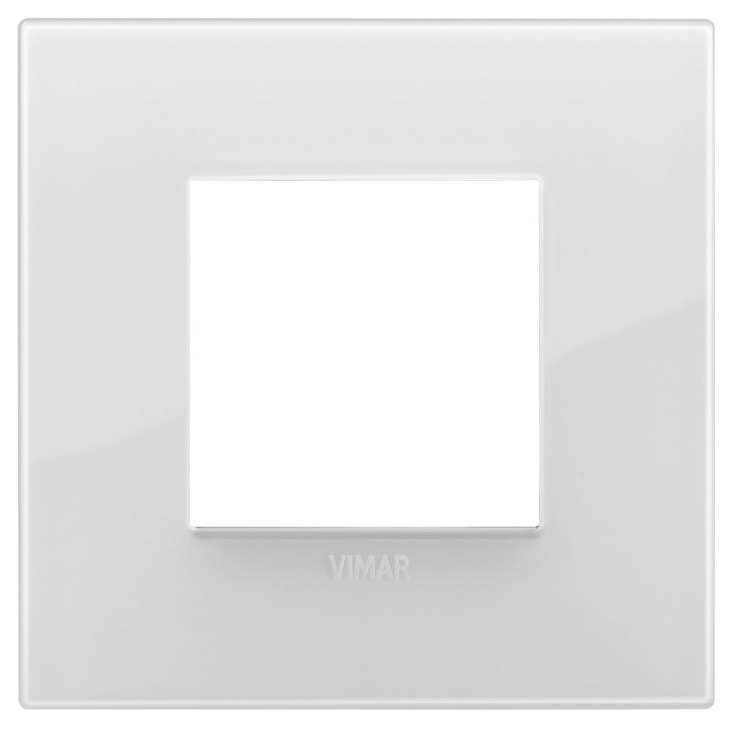 Placca Classic 2M Reflex ghiaccio t.look - Vimar 19642.B66