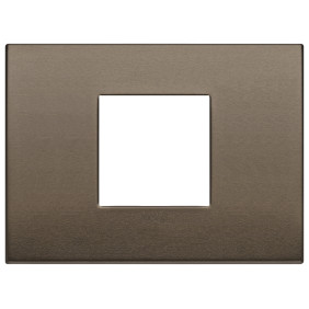 Placca Classic 2MC bronzo scuro - Vimar 19652.17