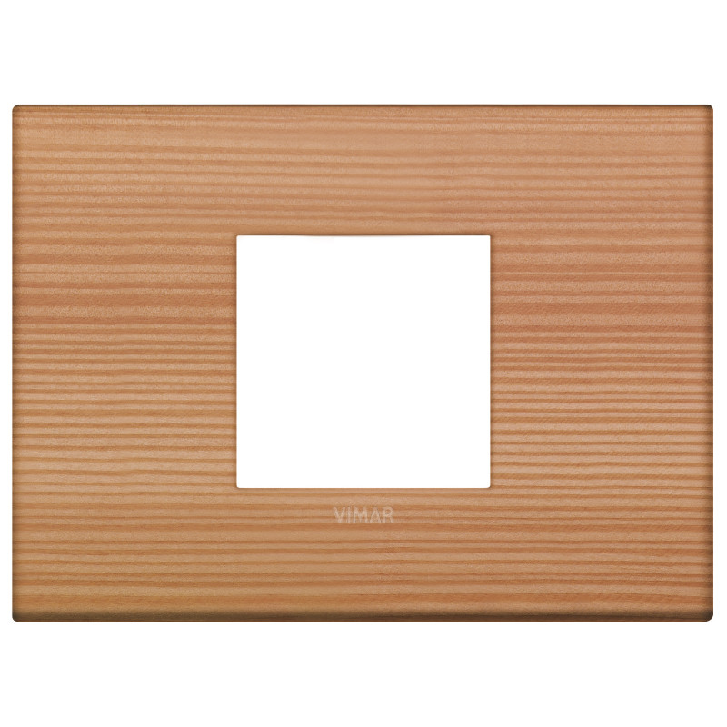 Placca Classic 2M centrali larice - Vimar 19652.43