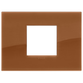 Placca Classic 2MC Reflex caramel - Vimar 19652.62