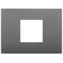 Placca Classic 2M centrali grigio - Vimar 19652.72