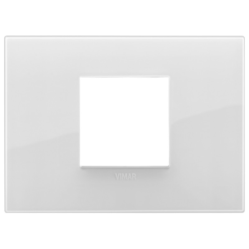 Placca Classic2MC Reflex ghiaccio t.look - Vimar 19652.B66