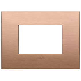 Placca Classic 3M rame spazzolato - Vimar 19653.11