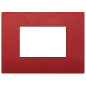 Placca Classic 3M rosso matt - Vimar 19653.75