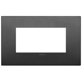 Placca Classic 4M grafite matt - Vimar 19654.01