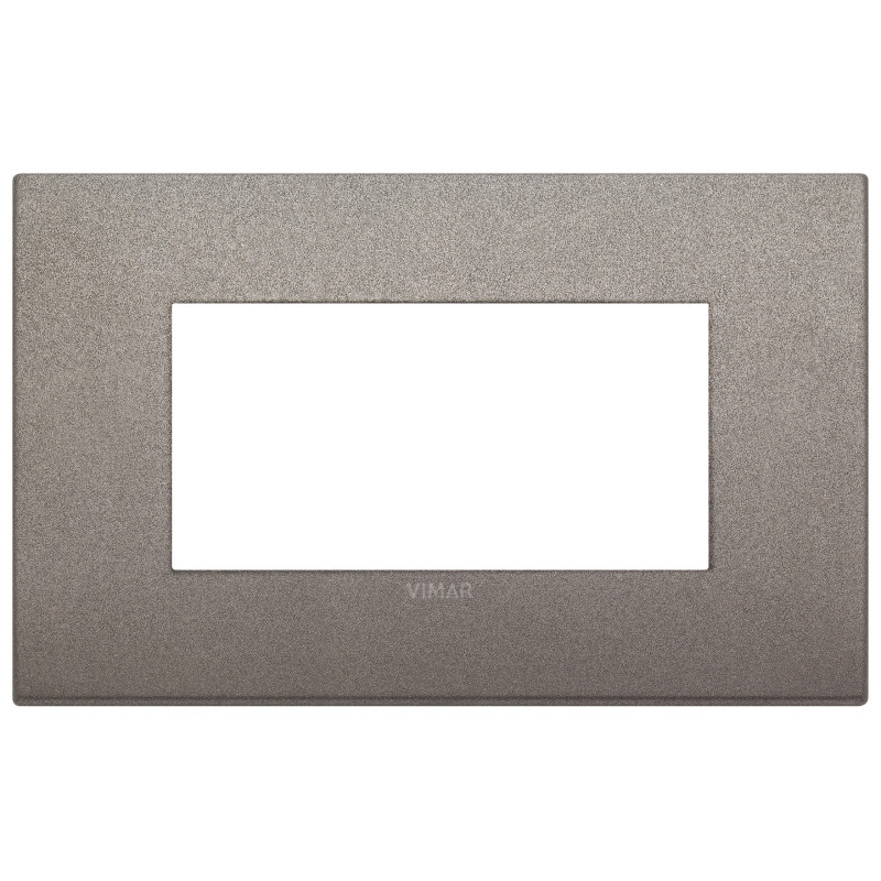 Placca Classic 4M titanio matt - Vimar 19654.04