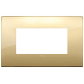 Placca Classic 4M oro - Vimar 19654.07