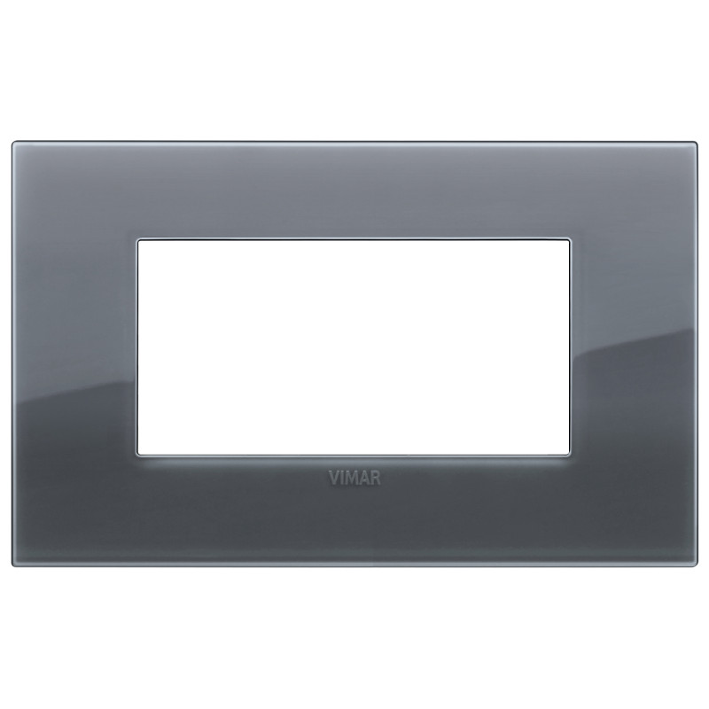 Placca Classic 4M Reflex grigio fum? - Vimar 19654.61