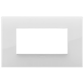 Placca Classic 4M Reflex ghiaccio - Vimar 19654.66