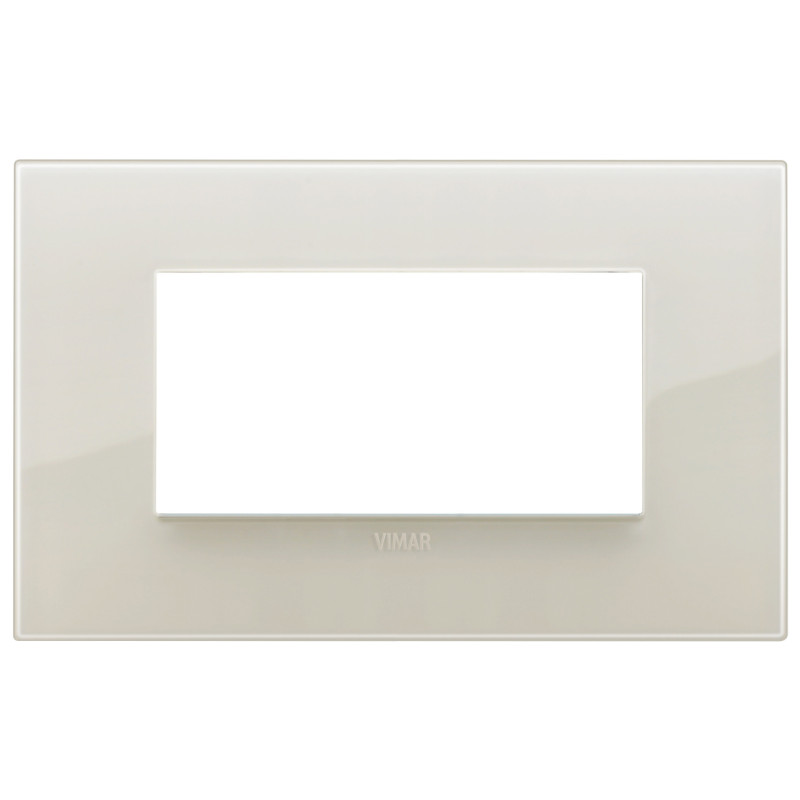 Placca Classic 4M Reflex avorio - Vimar 19654.67
