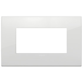 Placca Classic 4M polar total look - Vimar 19654.B06