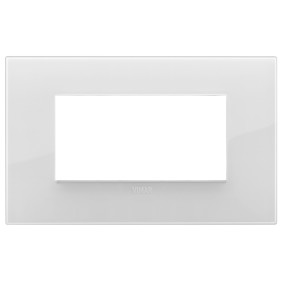 Placca Classic 4M Reflex ghiaccio t.look - Vimar 19654.B66