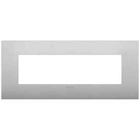 Placca Classic 7M silver matt - Vimar 19657.79