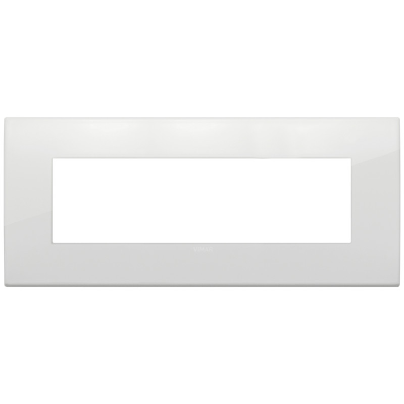 Placca Classic 7M polar total look - Vimar 19657.B06
