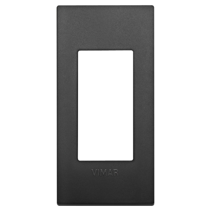 Placca Classic 1MP nero - Vimar 19666.71
