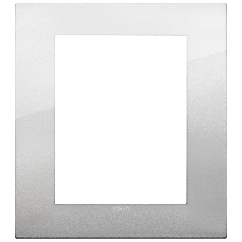 Placca Classic 8M argento - Vimar 19668.03
