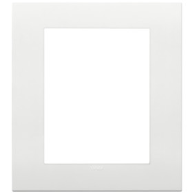 Placca Classic 8M bianco - Vimar 19668.74