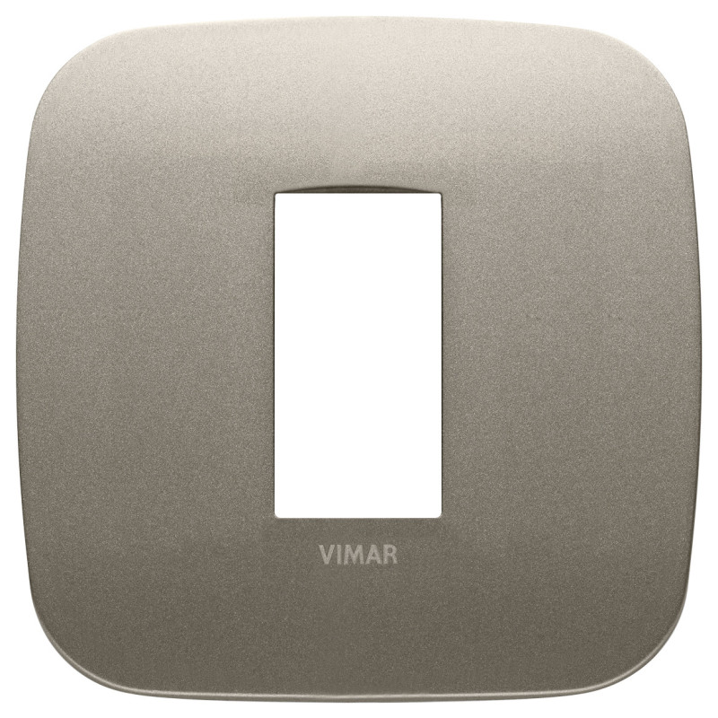 Placca Round 1M champagne matt - Vimar 19671.13