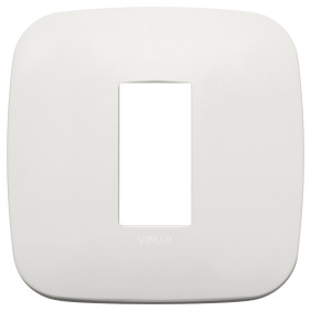 Placca Round 1M perla matt - Vimar 19671.25