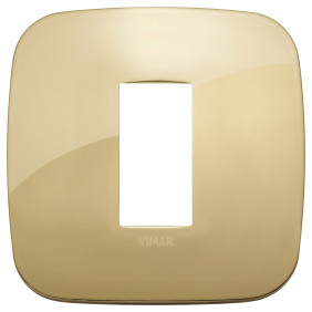 Placca Round 1M oro - Vimar 19671.27