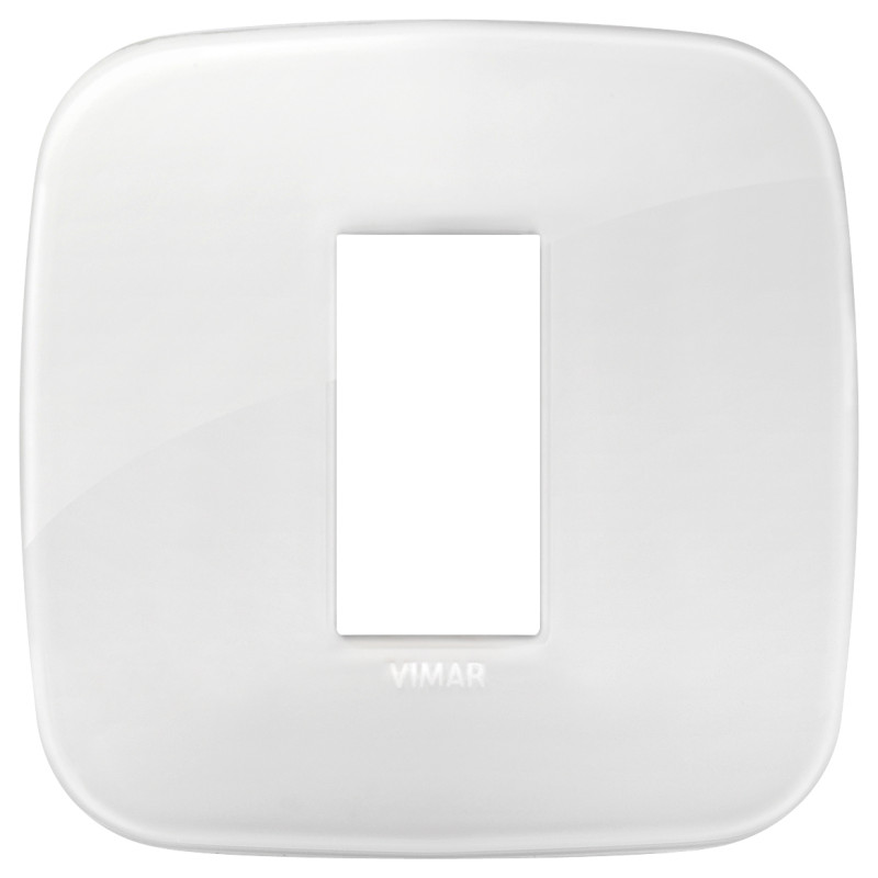 Placca Round 1M Reflex ghiaccio - Vimar 19671.66