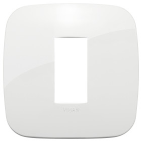 Placca Round 1M bianco - Vimar 19671.84