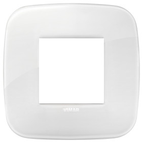 Placca Round 2M Reflex ghiaccio - Vimar 19672.66