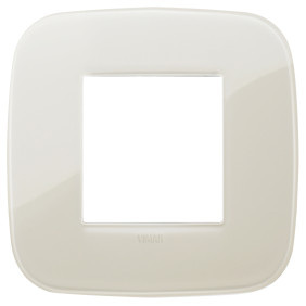 Placca Round 2M Reflex avorio - Vimar 19672.67