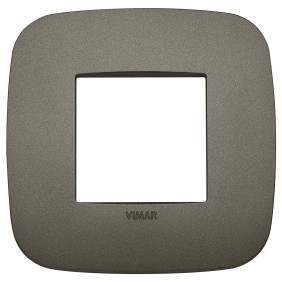 Placca Round 2M Metal - Vimar 19672.80