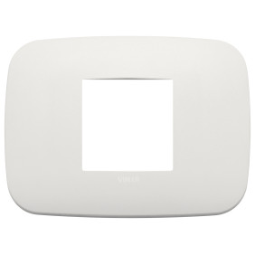 Placca Round 2M centrali perla matt - Vimar 19682.25