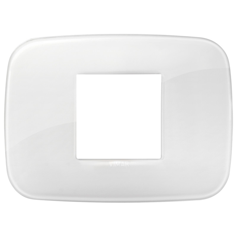 Placca Round2MC Reflex ghiaccio tot.look - Vimar 19682.B66