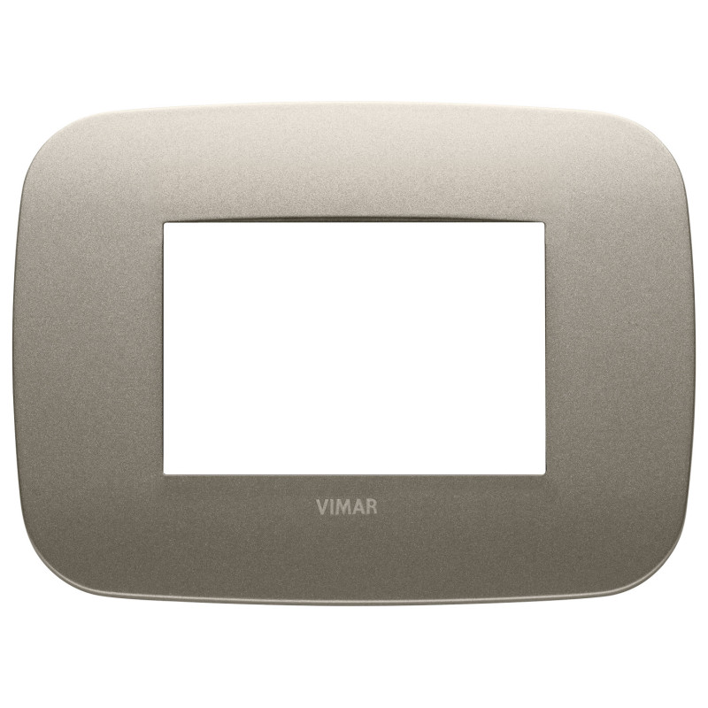 Placca Round 3M champagne matt - Vimar 19683.13