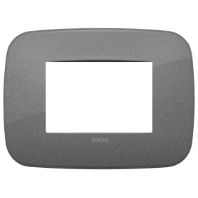 Placca Round 3M ardesia - Vimar 19683.22