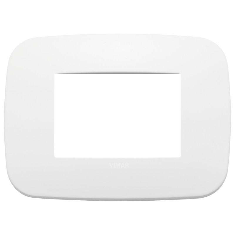 Placca Round 3M polar matt - Vimar 19683.26