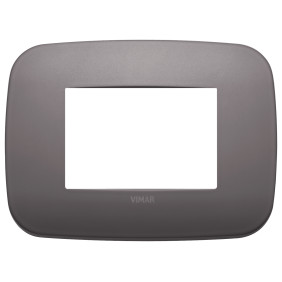 Placca Round 3M nichel dark - Vimar 19683.29