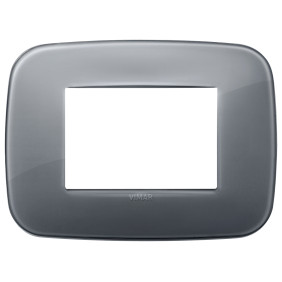 Placca Round 3M Reflex grigio fum? - Vimar 19683.61