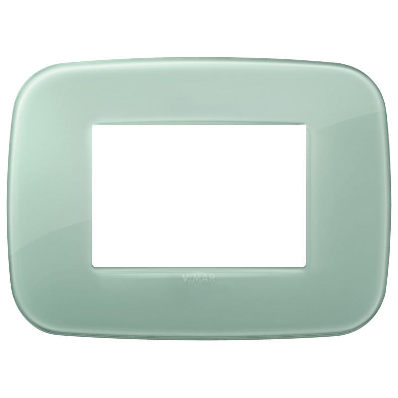 Placca Round 3M Reflex salvia - Vimar 19683.65