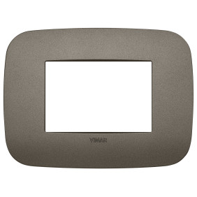 Placca Round 3M Metal - Vimar 19683.80