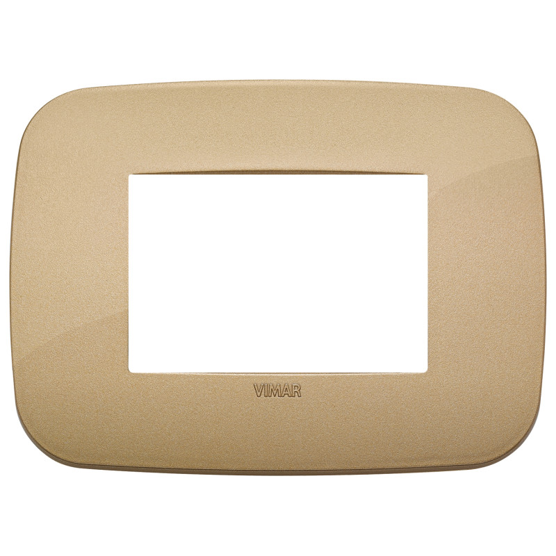 Placca Round 3M oro antico - Vimar 19683.88