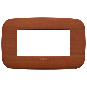 Placca Round 4M ciliegio - Vimar 19684.52