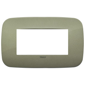 Placca Round 4M verde - Vimar 19684.87