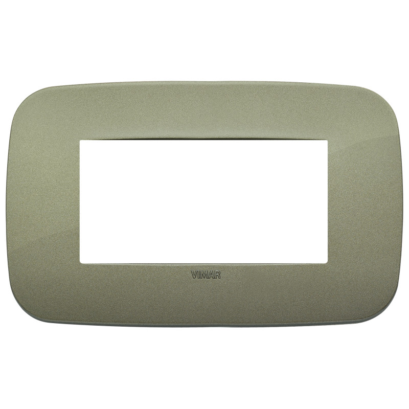 Placca Round 4M verde - Vimar 19684.87